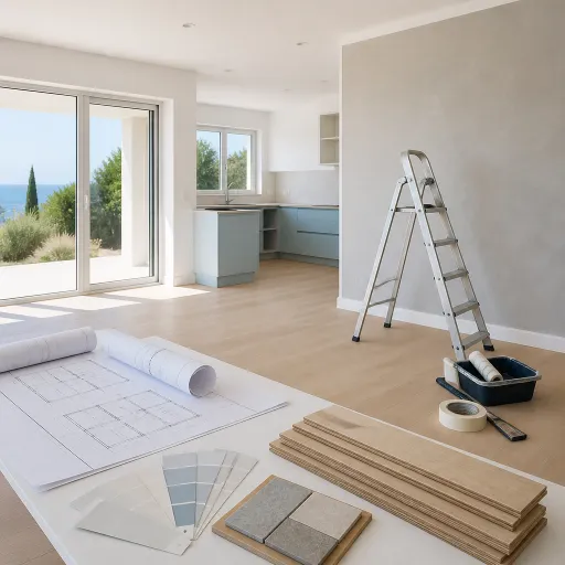Rénover l'intérieur d'une villa dans le Var : les étapes d'un projet réussi