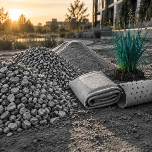 Puits d’infiltration : une stratégie clé pour gérer les eaux pluviales en architecture durable