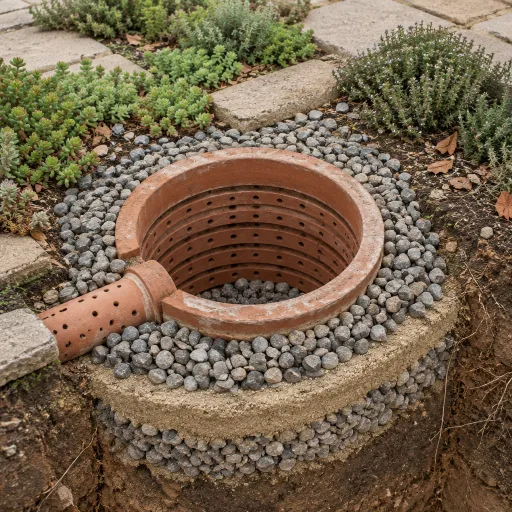 Puits d’infiltration : une stratégie clé pour gérer les eaux pluviales en architecture durable