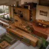 Quand le mobilier façonne l'espace : la montée en puissance du design intégré en architecture